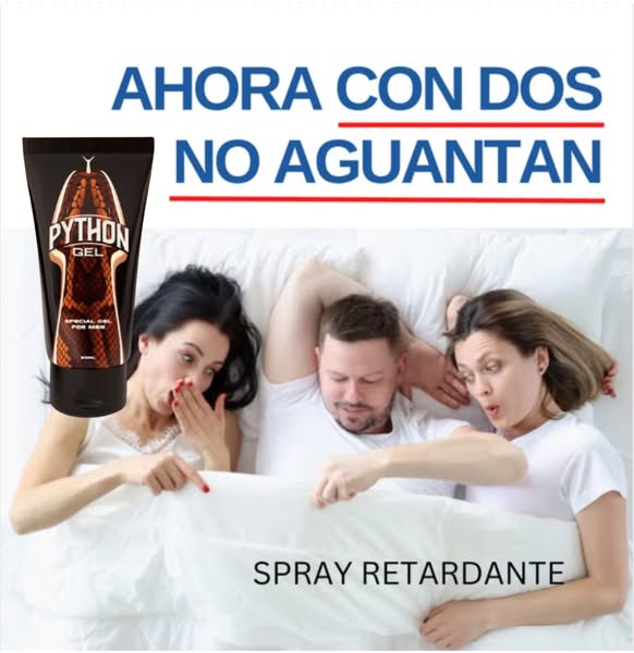 Python Gel – Potencia, Confianza y Placer