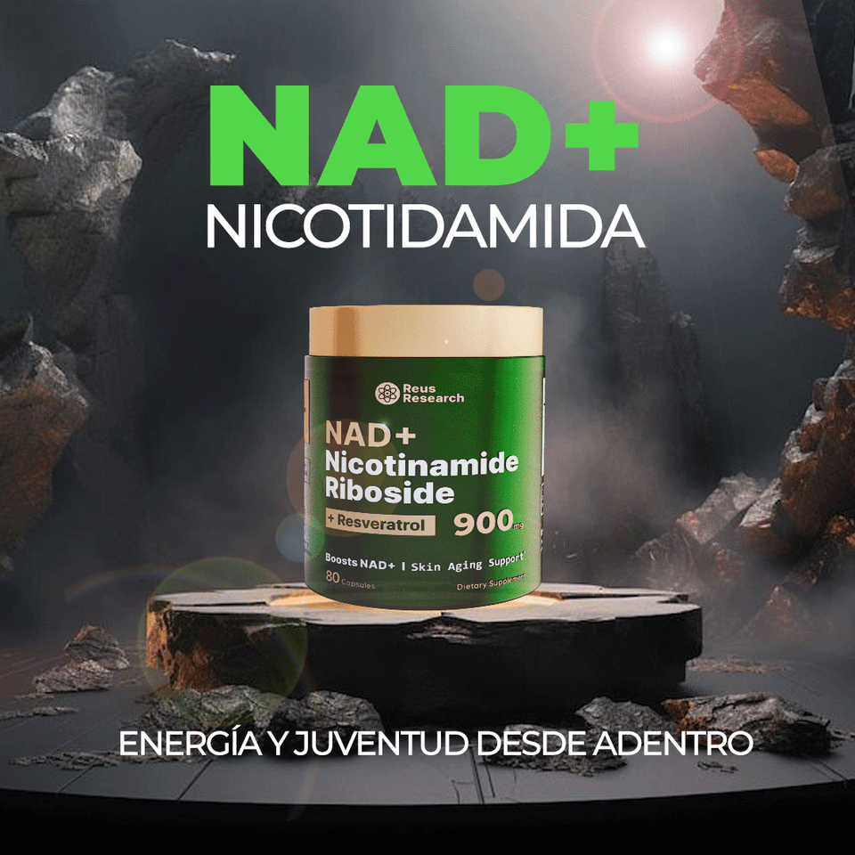 VIP NBM NAD + NICOTIDAMIDE – 900 mg (80 cápsulas)