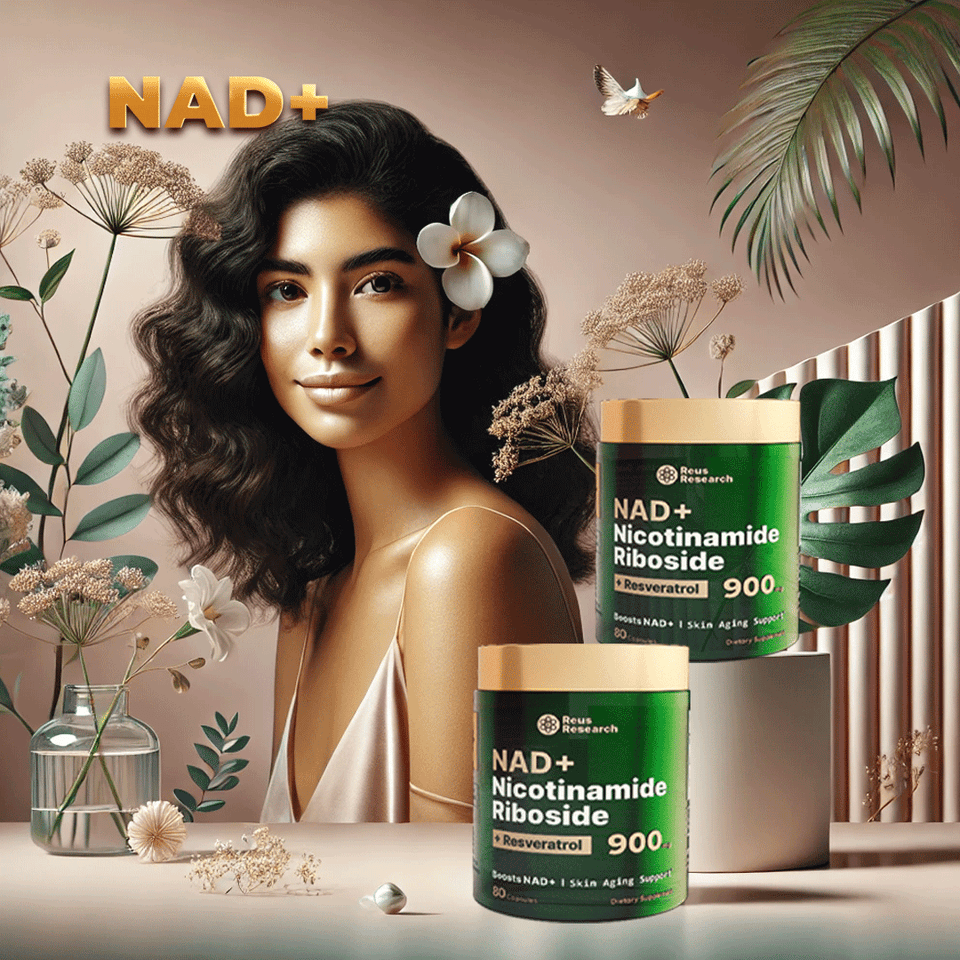 VIP NBM NAD + NICOTIDAMIDE – 900 mg (80 cápsulas)
